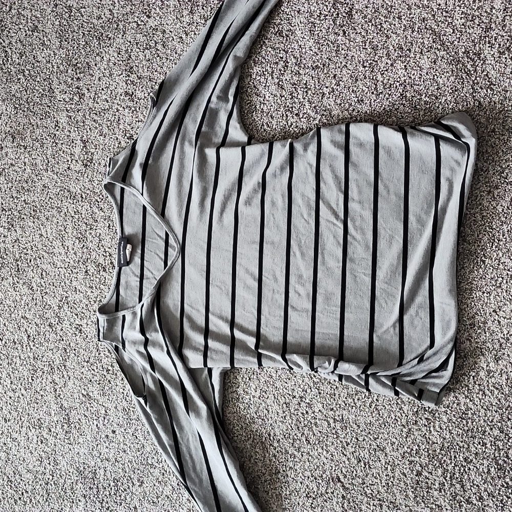 3/4 Length Cold Shoulder Maternity Top
